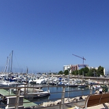 <div align="left"><font size="2"> Im Stadtgebiet von Palma verläuft der Radweg zwischen Jachthafen und mehrspuriger (Schnell-)straße. Auch hier laufen die 2-Füßer ohne auf Vorrechte zu achten blind über den Radweg. -- Die Boote hier im Hafen sind teilweise recht nett anzusehen, bei einigen ist der Zahn der Zeit aber recht aktiv. Ich habe an nicht wenigen Booten Ruder gesehen, die nur noch aus Muscheln und Algen bestehen.<br /><br /> <div align="left"><font size="2"> Im Stadtgebiet von Palma verläuft der Radweg zwischen Jachthafen und mehrspuriger (Schnell-)straße. Auch hier laufen die 2-Füßer ohne auf Vorrechte zu achten blind über den Radweg. -- Die Boote hier im Hafen sind teilweise recht nett anzusehen, bei einigen ist der Zahn der Zeit aber recht aktiv. Ich habe an nicht wenigen Booten Ruder gesehen, die nur noch aus Muscheln und Algen bestehen.<br /><br />